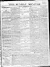 Johnson's Sunday Monitor Sunday 10 December 1815 Page 1