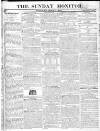Johnson's Sunday Monitor Sunday 22 December 1816 Page 1