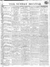 Johnson's Sunday Monitor Sunday 01 June 1817 Page 1