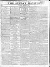 Johnson's Sunday Monitor Sunday 01 March 1818 Page 1