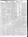 Johnson's Sunday Monitor Sunday 15 March 1818 Page 1