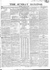 Johnson's Sunday Monitor Sunday 10 May 1818 Page 1