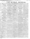 Johnson's Sunday Monitor Sunday 21 February 1819 Page 1