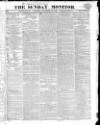 Johnson's Sunday Monitor Sunday 21 November 1819 Page 1