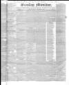Johnson's Sunday Monitor Sunday 09 November 1828 Page 1