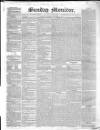 Johnson's Sunday Monitor Sunday 04 January 1829 Page 1