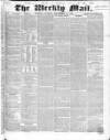 Weekly Mail (London) Sunday 14 November 1858 Page 1