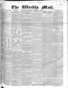 Weekly Mail (London) Sunday 03 April 1859 Page 1