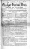 Thacker's Overland News for India and the Colonies Friday 03 October 1862 Page 1