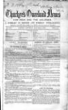 Thacker's Overland News for India and the Colonies Saturday 03 January 1863 Page 1