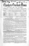 Thacker's Overland News for India and the Colonies Thursday 26 February 1863 Page 1