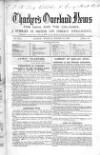 Thacker's Overland News for India and the Colonies Tuesday 10 March 1863 Page 1