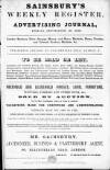 Sainsbury's Weekly Register and Advertising Journal Friday 23 September 1859 Page 1