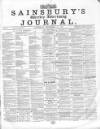 Sainsbury's Weekly Register and Advertising Journal Saturday 17 December 1859 Page 1