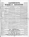 Sainsbury's Weekly Register and Advertising Journal Saturday 08 February 1862 Page 1