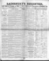 Sainsbury's Weekly Register and Advertising Journal Saturday 04 June 1864 Page 1