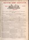 British Army Despatch Friday 18 August 1848 Page 1
