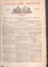British Army Despatch Friday 01 September 1848 Page 1