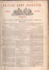 British Army Despatch Friday 08 September 1848 Page 1