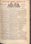 British Army Despatch Friday 13 October 1848 Page 1