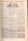 British Army Despatch Friday 22 December 1848 Page 1
