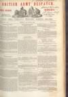British Army Despatch Friday 08 June 1849 Page 1