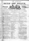 British Army Despatch Friday 31 August 1849 Page 1