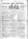 British Army Despatch Friday 05 October 1849 Page 1