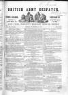 British Army Despatch Friday 12 October 1849 Page 1