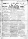 British Army Despatch Friday 19 October 1849 Page 1
