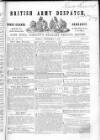 British Army Despatch Friday 09 November 1849 Page 1
