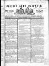 British Army Despatch Friday 07 December 1849 Page 1
