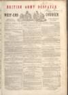 British Army Despatch Friday 22 February 1850 Page 1