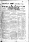 British Army Despatch Friday 26 July 1850 Page 1