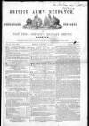 British Army Despatch Friday 03 January 1851 Page 1