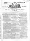 British Army Despatch Friday 28 February 1851 Page 1