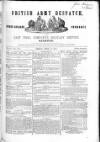 British Army Despatch Friday 18 April 1851 Page 1