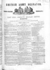British Army Despatch Friday 25 April 1851 Page 1