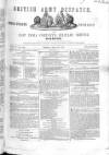 British Army Despatch Friday 30 May 1851 Page 1
