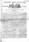 British Army Despatch Friday 03 October 1851 Page 1