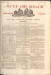 British Army Despatch Friday 07 May 1852 Page 1