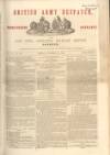 British Army Despatch Friday 29 October 1852 Page 1