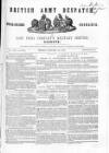 British Army Despatch Friday 21 January 1853 Page 1