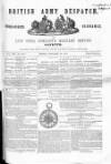 British Army Despatch Friday 28 January 1853 Page 1