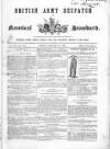British Army Despatch Friday 26 January 1855 Page 1