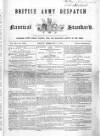 British Army Despatch Friday 02 February 1855 Page 1