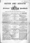 British Army Despatch Friday 04 January 1856 Page 1