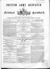 British Army Despatch Friday 25 January 1856 Page 1