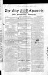 City Chronicle Tuesday 29 December 1840 Page 1