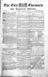 City Chronicle Tuesday 07 January 1845 Page 1